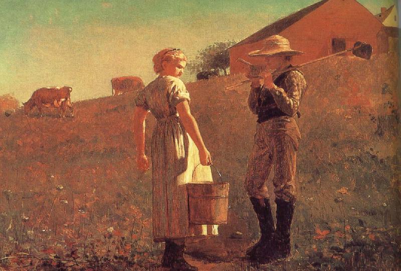 Winslow Homer Encounters oil painting picture